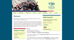 Desktop Screenshot of csorchestra.org